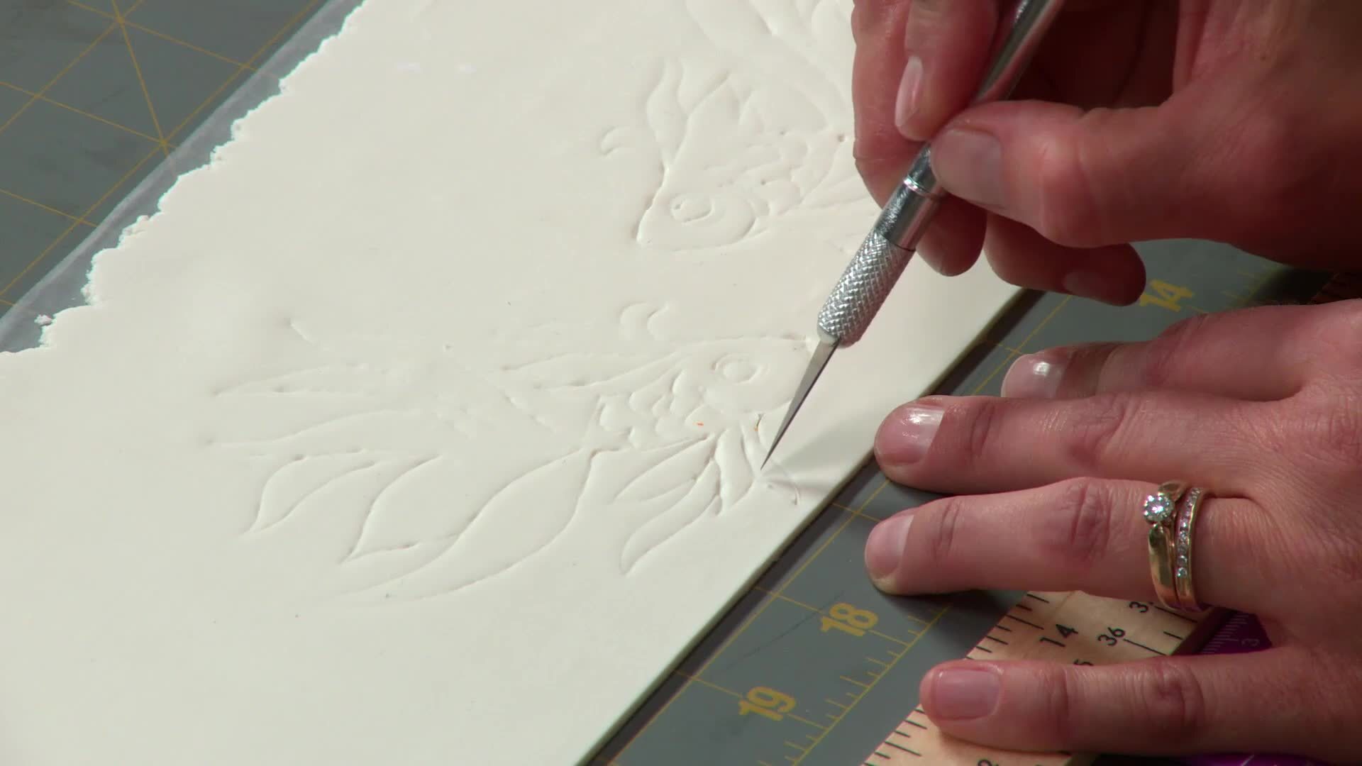 Goldfish Cake: Main Tier