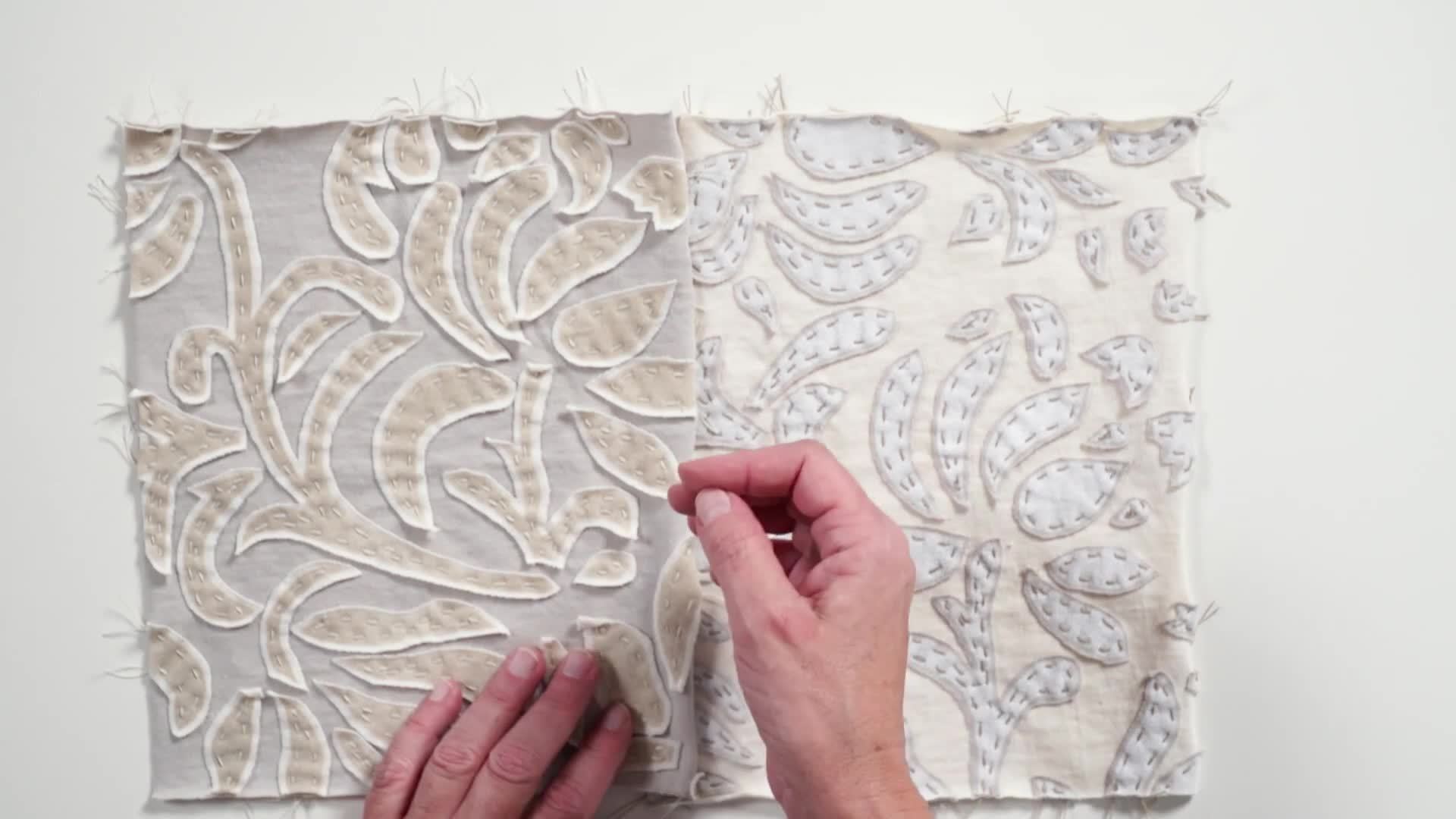 Quilting & Reverse-Appliqué Techniques