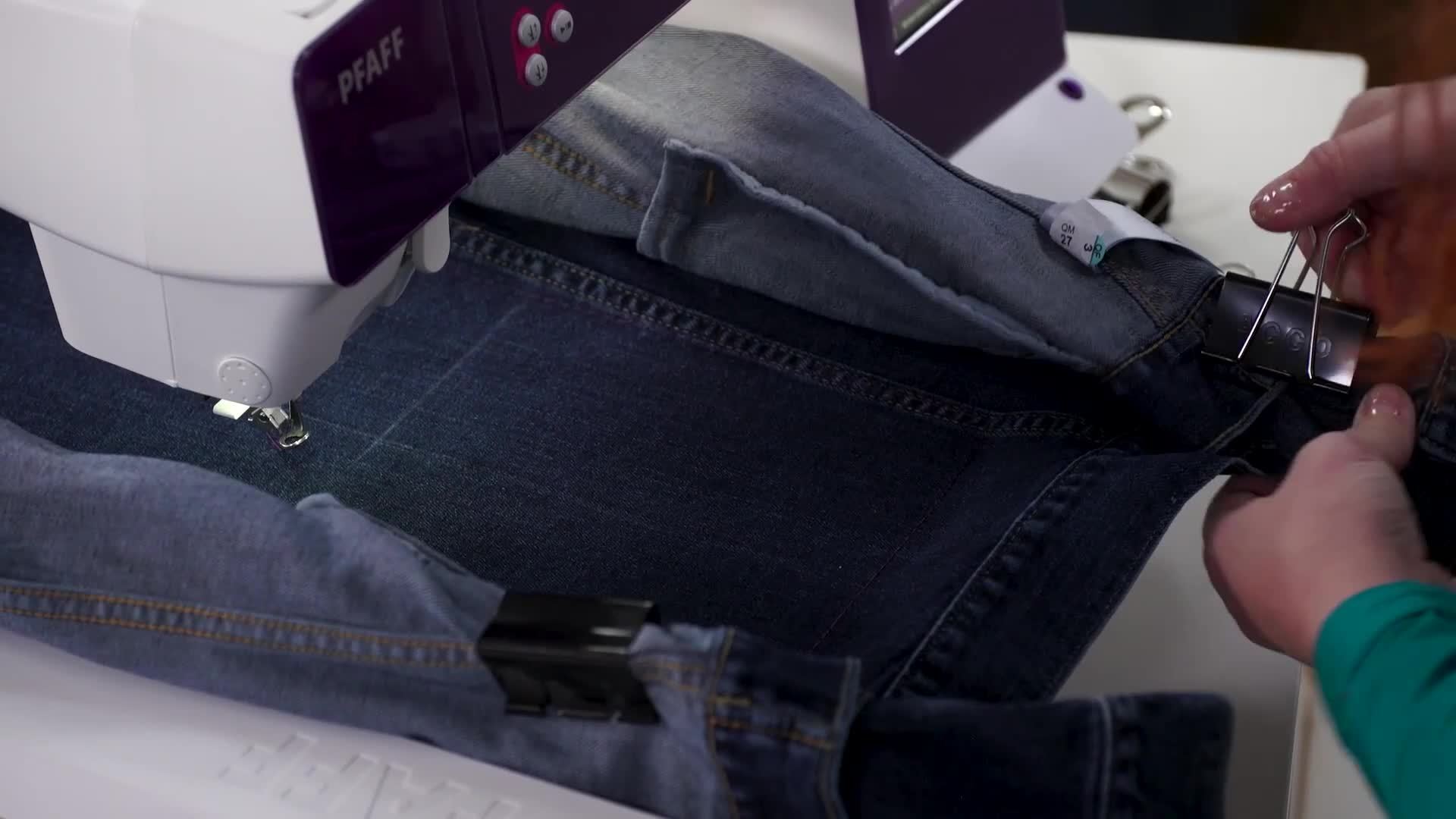 Handling & Hooping Denim