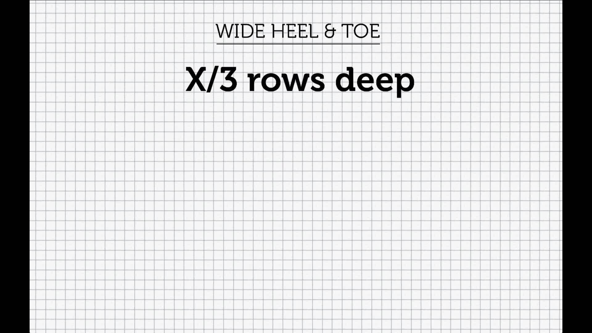 Short Row Heels &amp; Toes