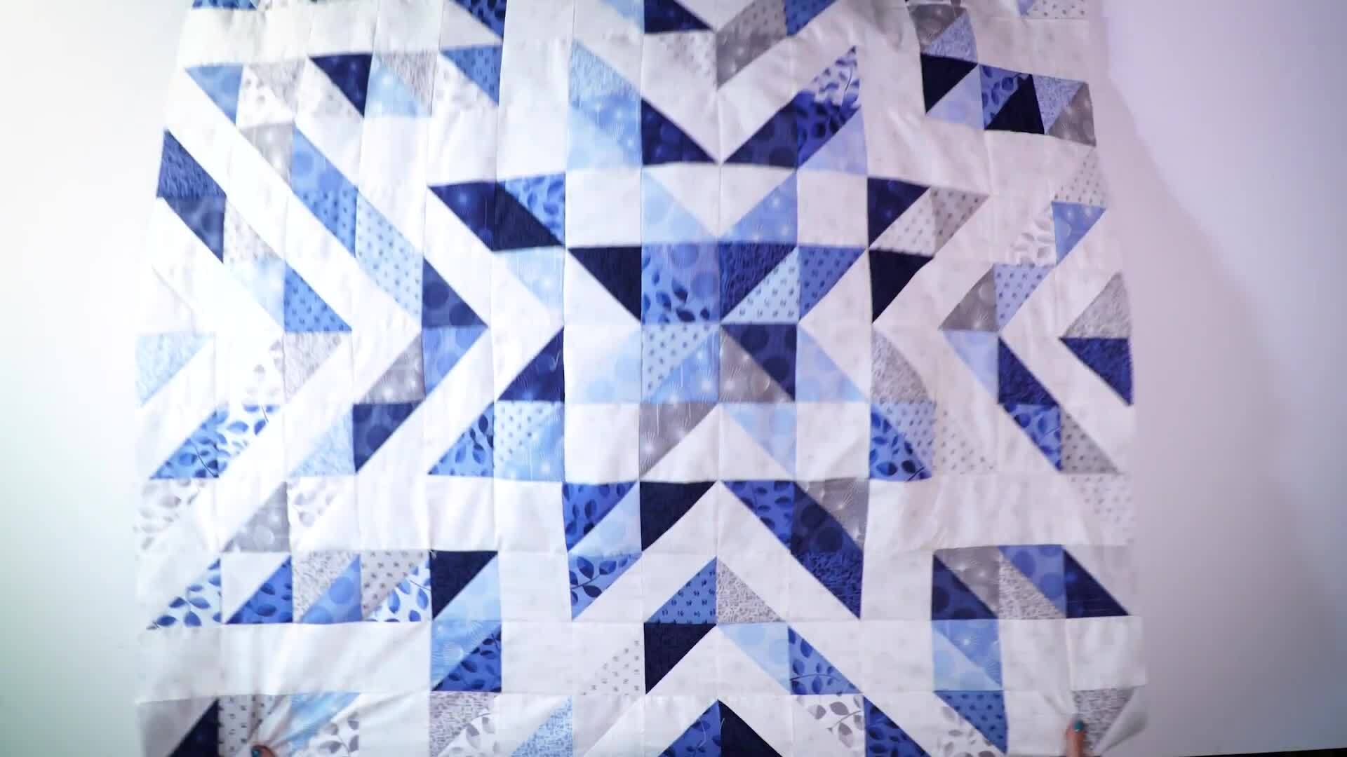 Modern Bursting Star Quilt