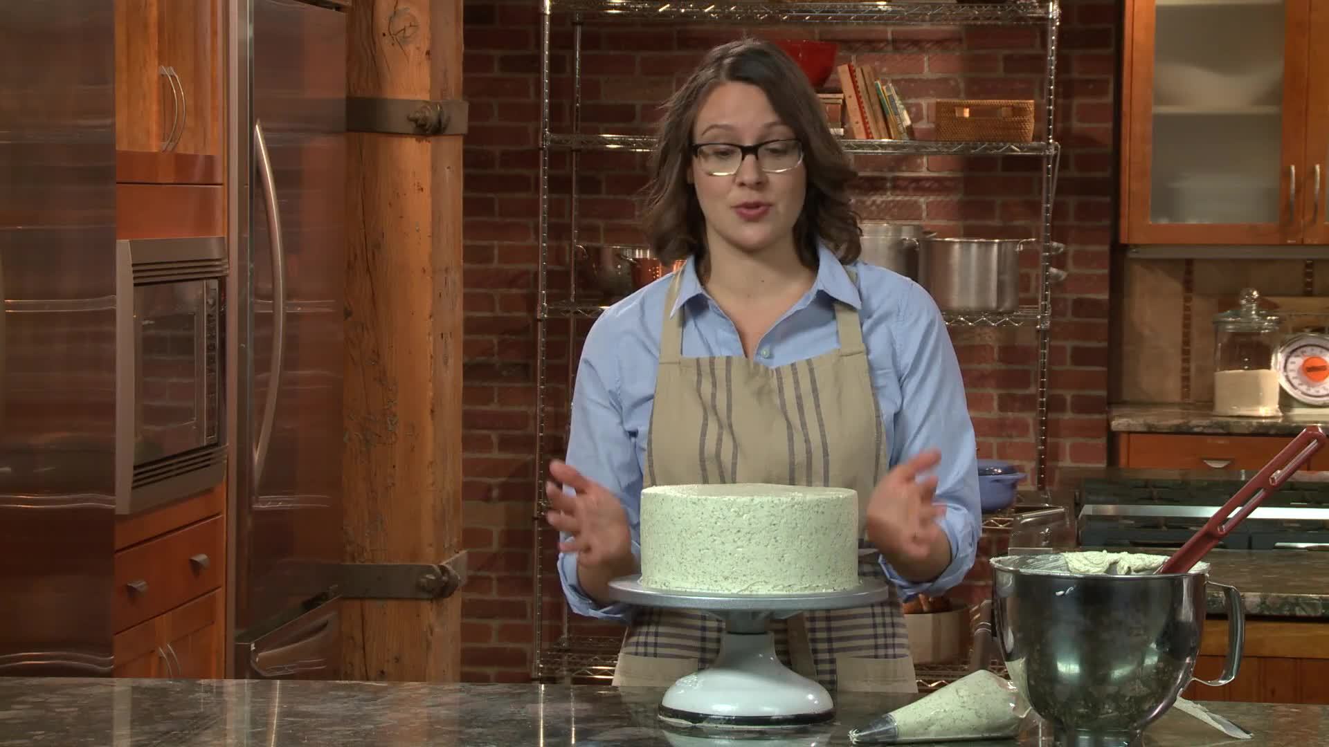 Lebanese Pistachio-Rose Cake