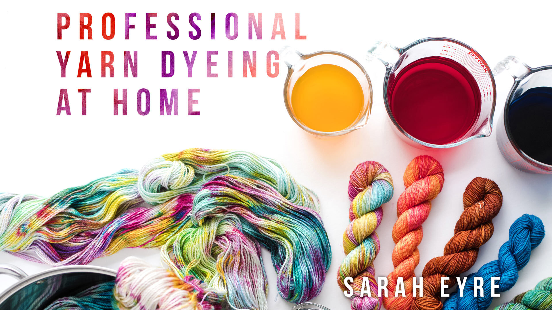 How to Dye Yarn Naturally