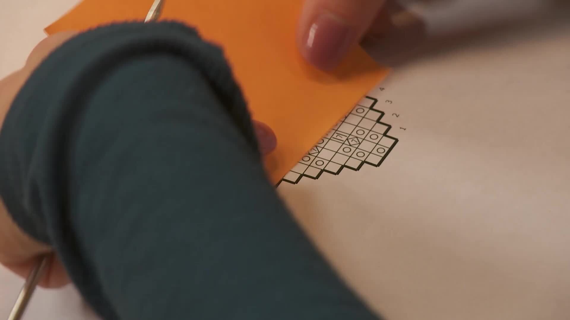 Egg Stitch Rounds 1-4