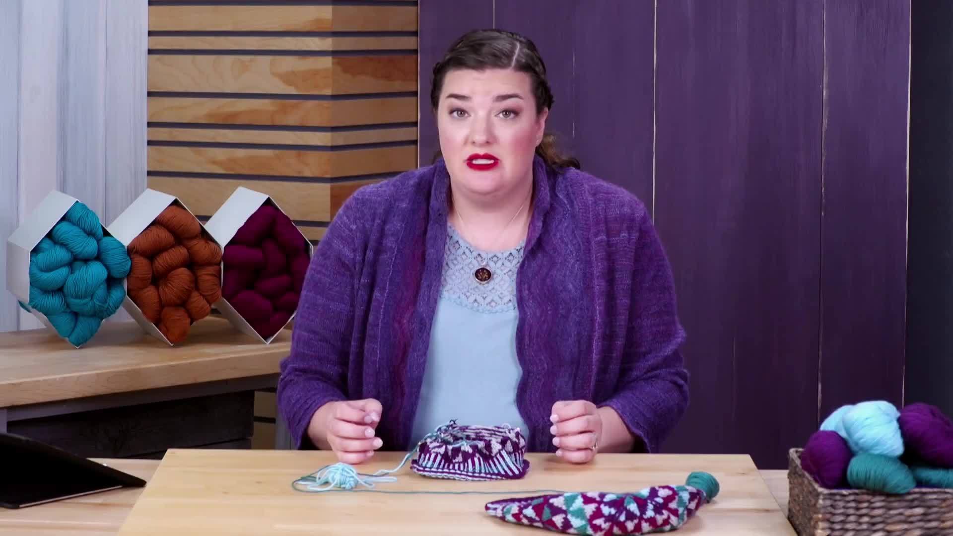 Making the Fair Isle Hat