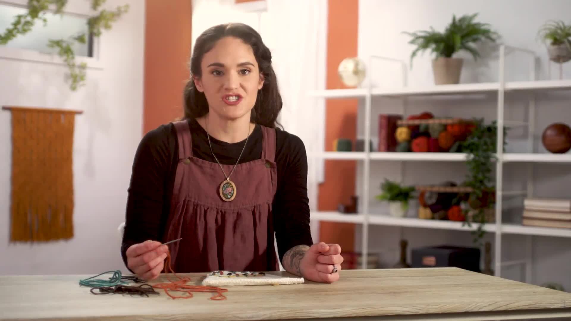 Embroidered Yoke, Step By Step