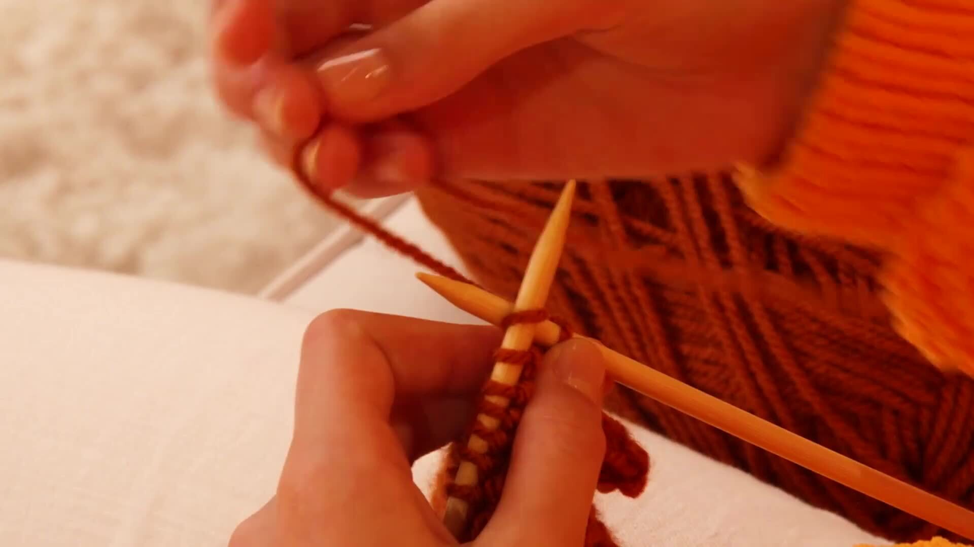 Bind Off & Weaving In Ends