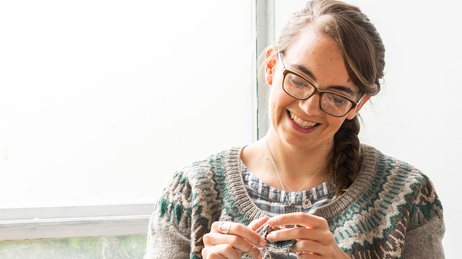 Discover Knitting - Kit & Video Learning With 3 Projects By Grace Casey  Gouin