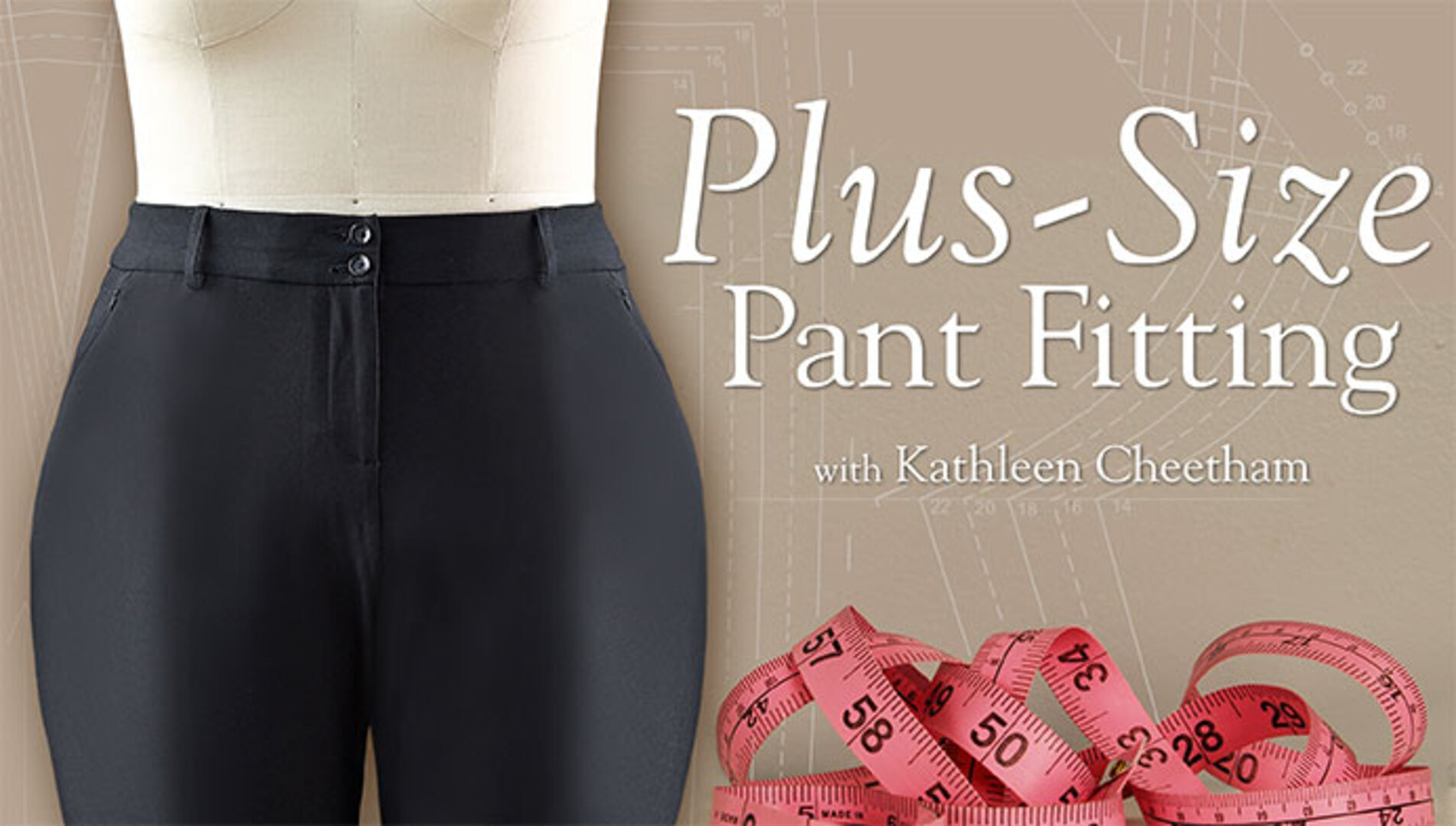 Philippa pants: fitting and adding a 'tummy stay' | What Katie Sews