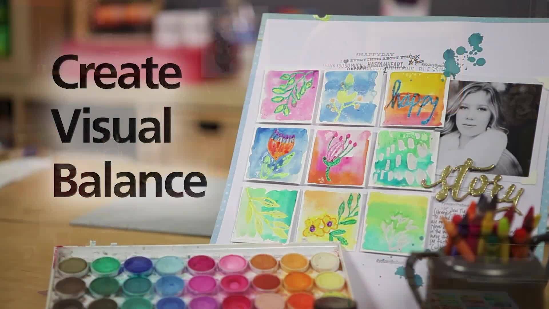 Playful Paint Resist With Wax Crayons