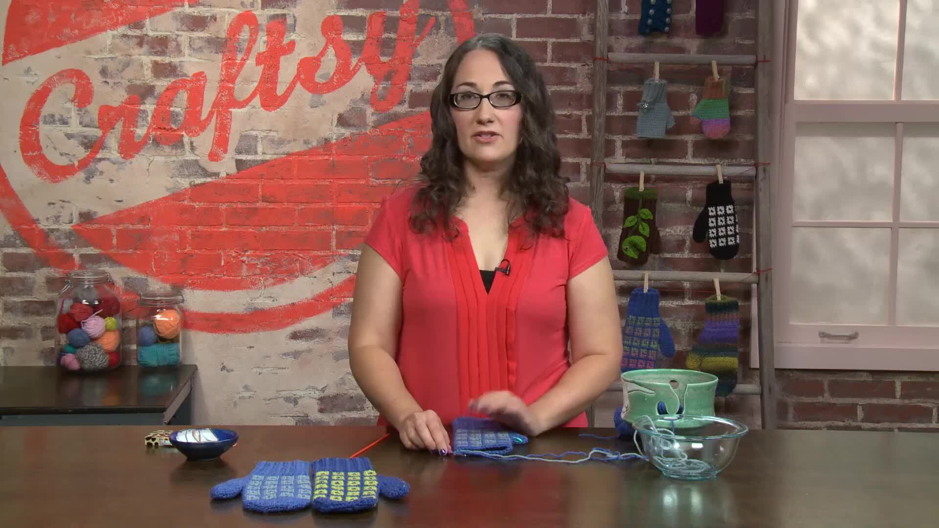 Igloo Colorwork Mittens: Finishing