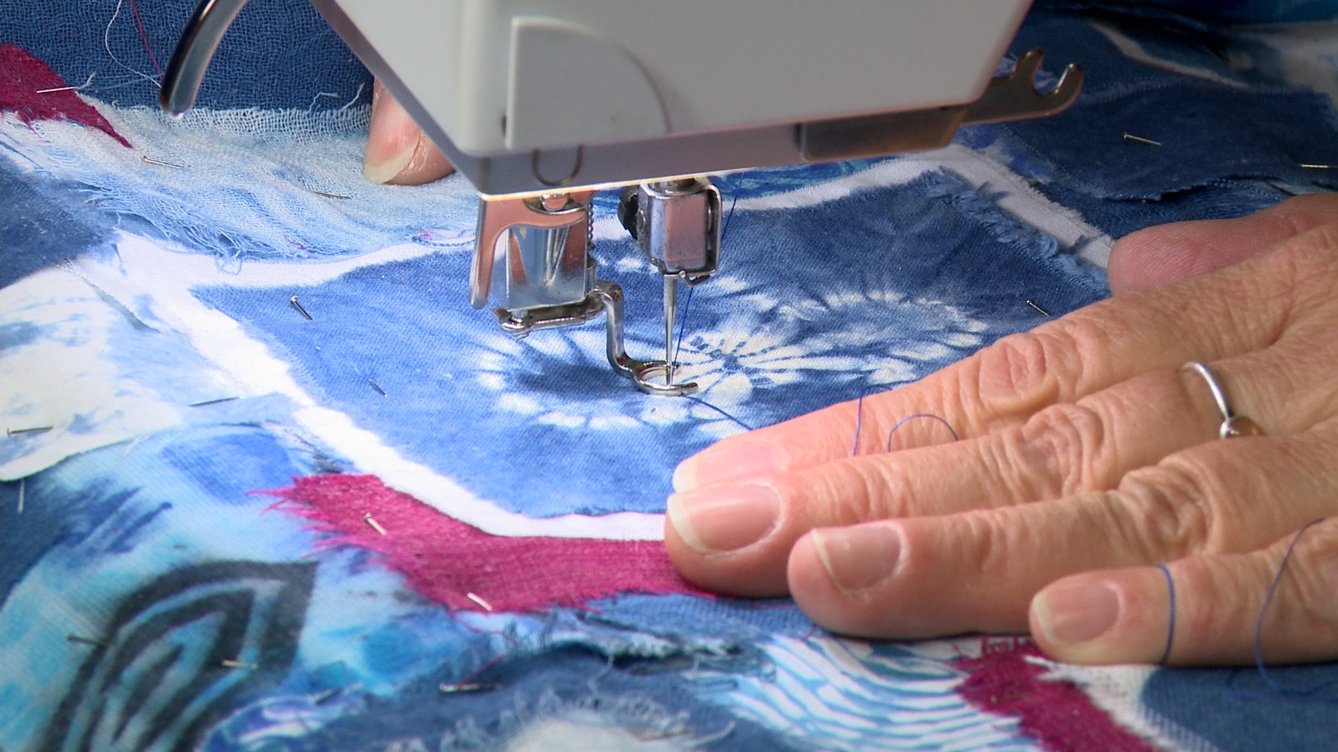 Quilting Your Collage