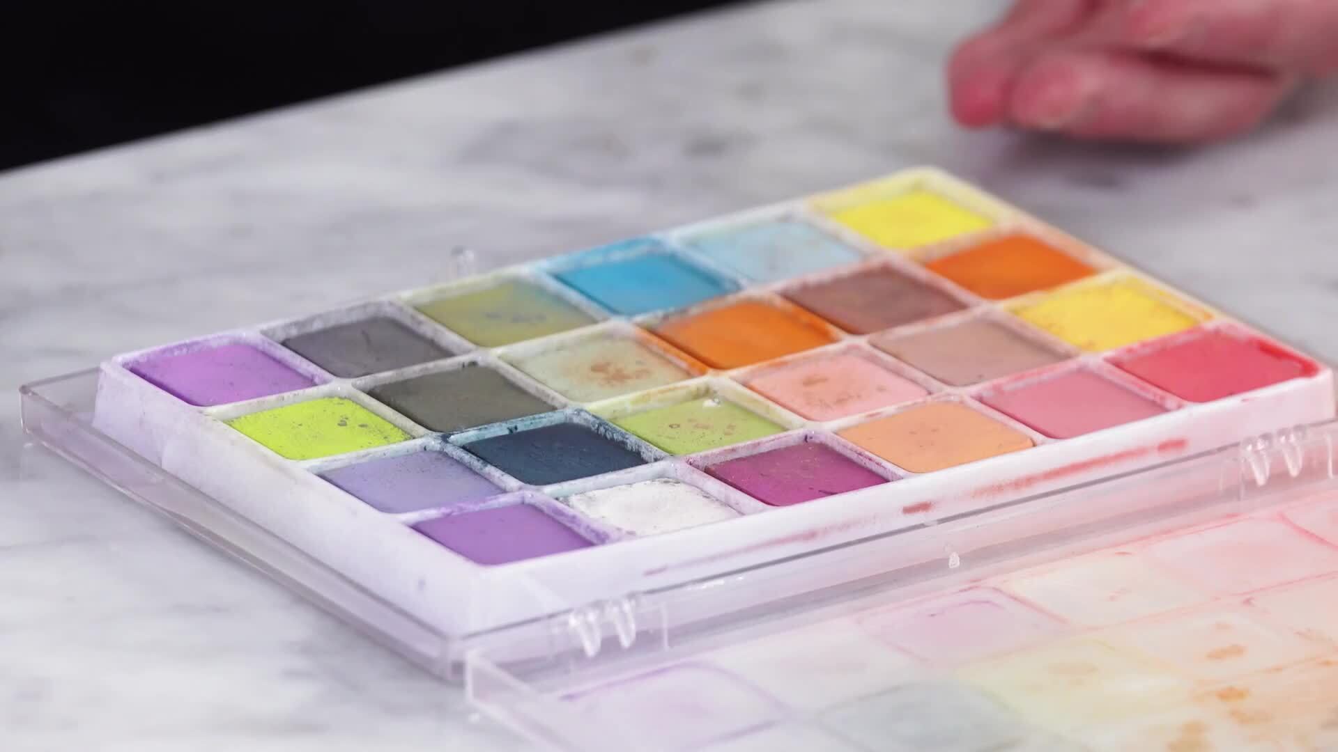 Hand-Lettered Cake for Florence + The Machine