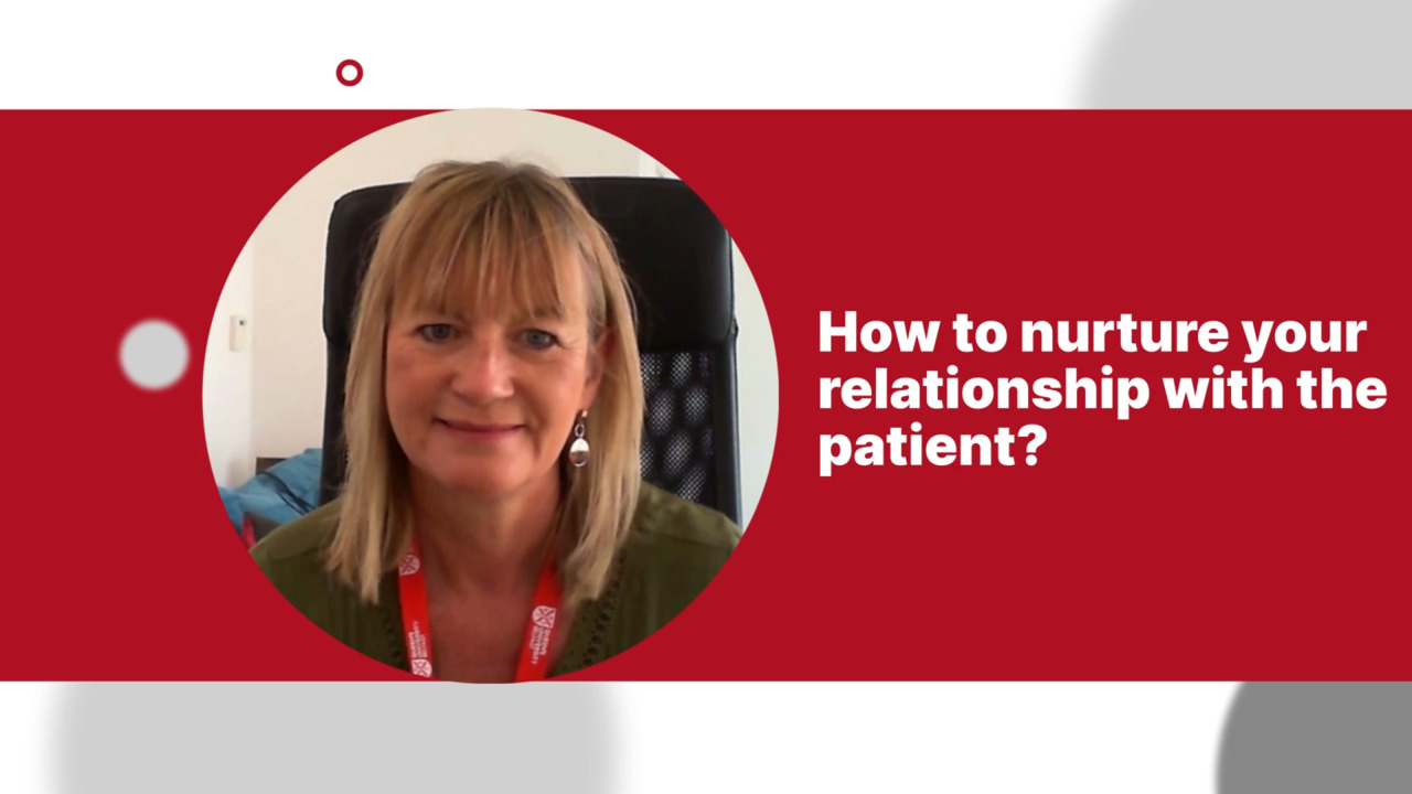 How to nurture your relationship with the patient?
