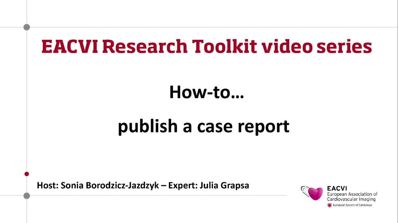 How-to... publish a case report?