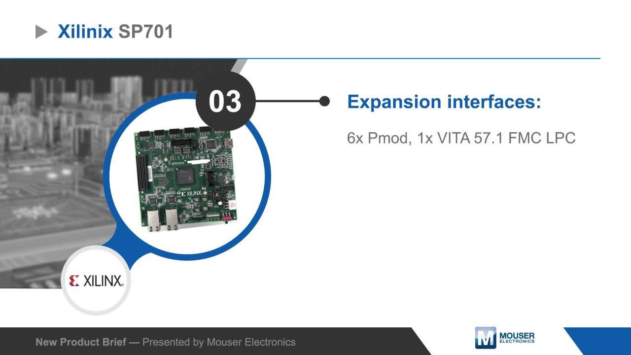 Spartan-7 SP701 FPGA Evaluation Kit - AMD / Xilinx | Mouser