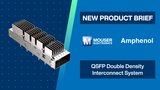 Amphenol Commercial QSFP Double Density (DD) Interconnect System: New Product Brief | Mouser Electronics
