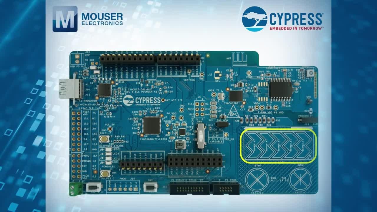 PSOC™ 6 BLE Pioneer Kit - Infineon Technologies | Mouser