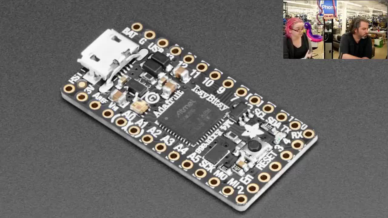 ItsyBitsy M4 Express Microcontroller Board - Adafruit | Mouser