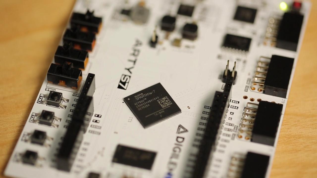 Spartan 7 - single sided PCB layout