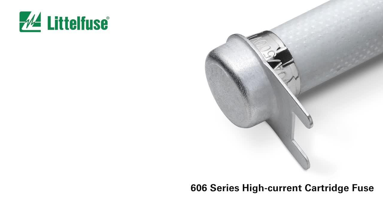 606 High-Current Cartridge Fuses - Littelfuse | Mouser