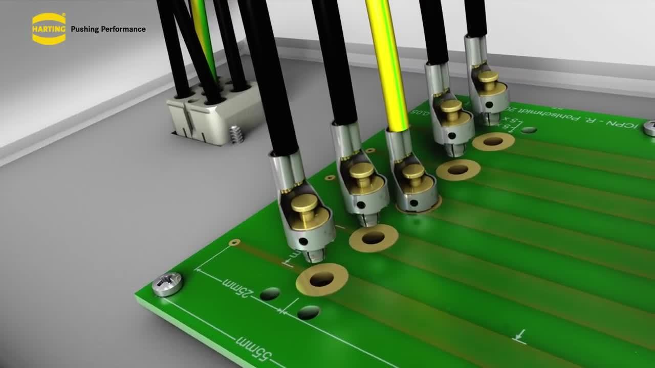 Han-Fast® Lock PCB Connectors - HARTING | Mouser