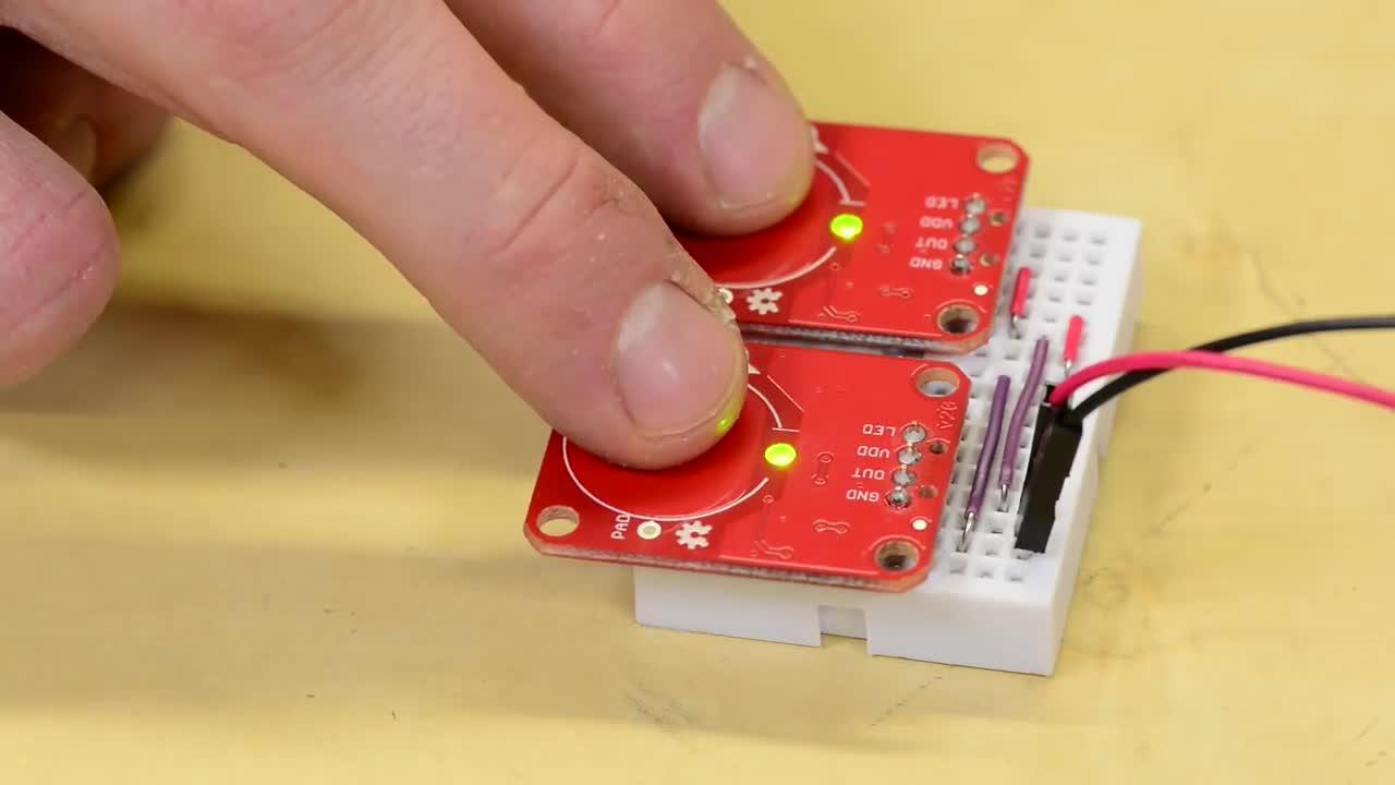 Capacitive Touch Breakout - SparkFun | Mouser