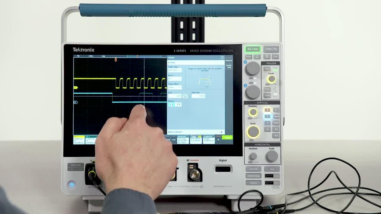 3 Series Mixed Domain Oscilloscopes - Tektronix | Mouser