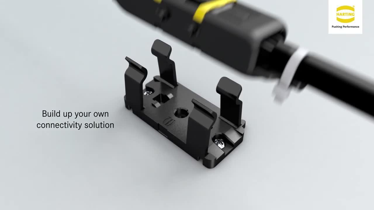 Han® 1A Small & Lightweight Industrial Connectors - HARTING | Mouser