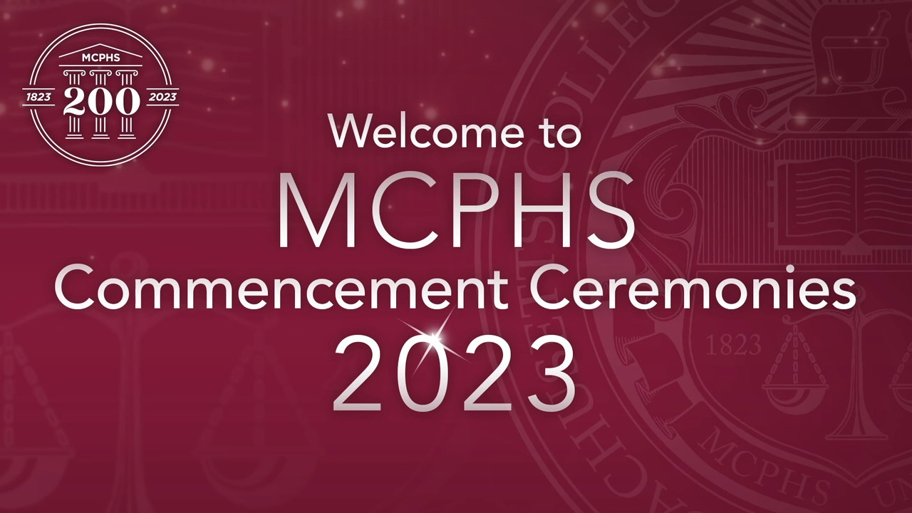 MCPHS Commencement Ceremonies 2023