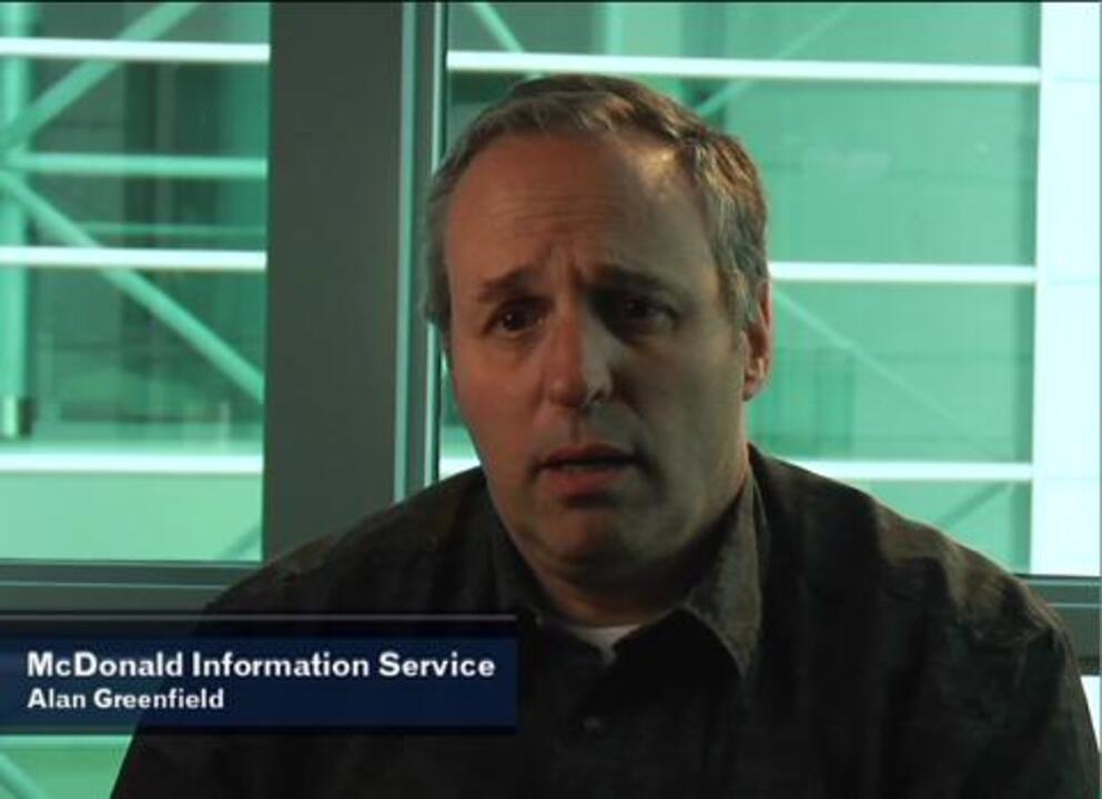 McDonald Information Service - Customer Success Story (Alan Greenfield - Vice President)
