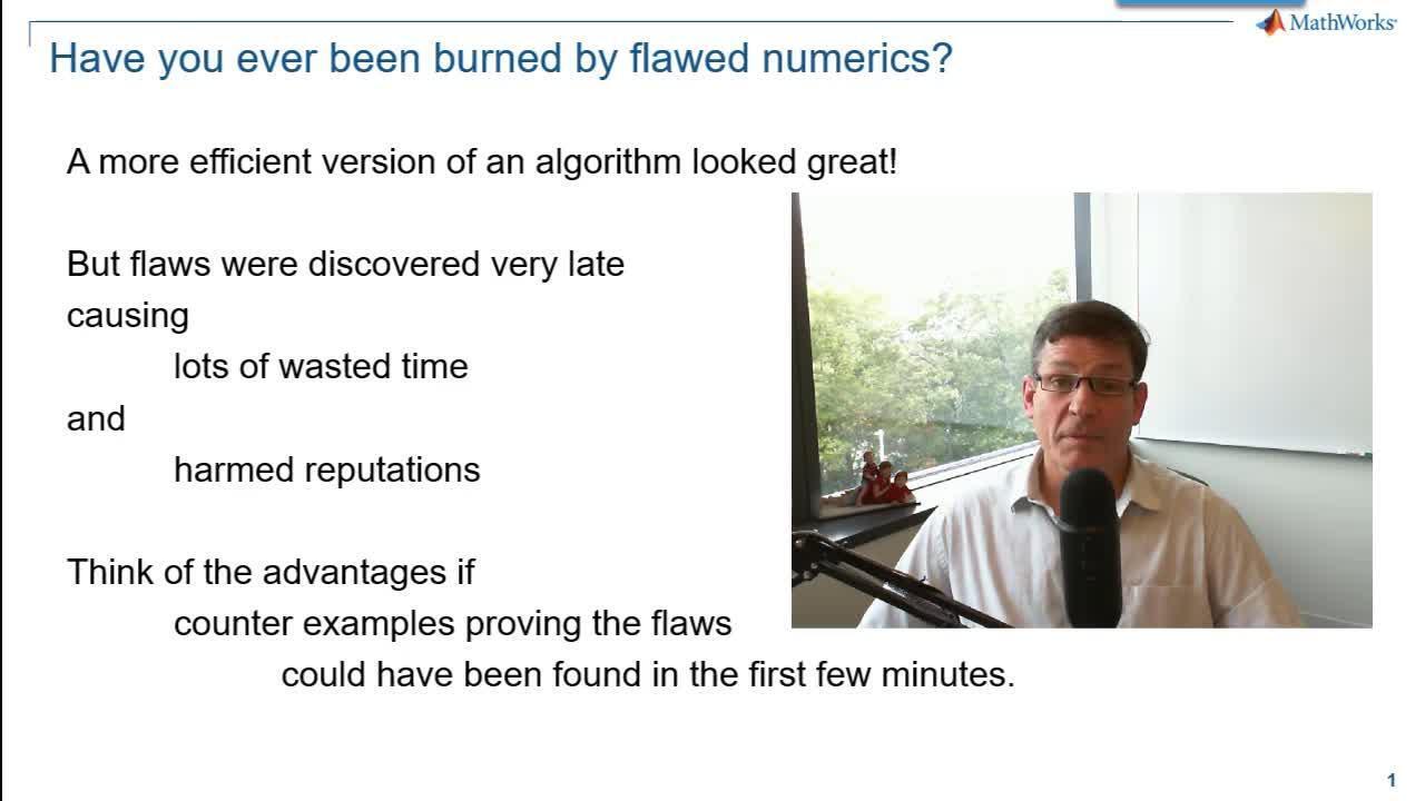 How to Test for Numeric Errors in Floating- and Fixed-Point Algorithms -  MATLAB & Simulink