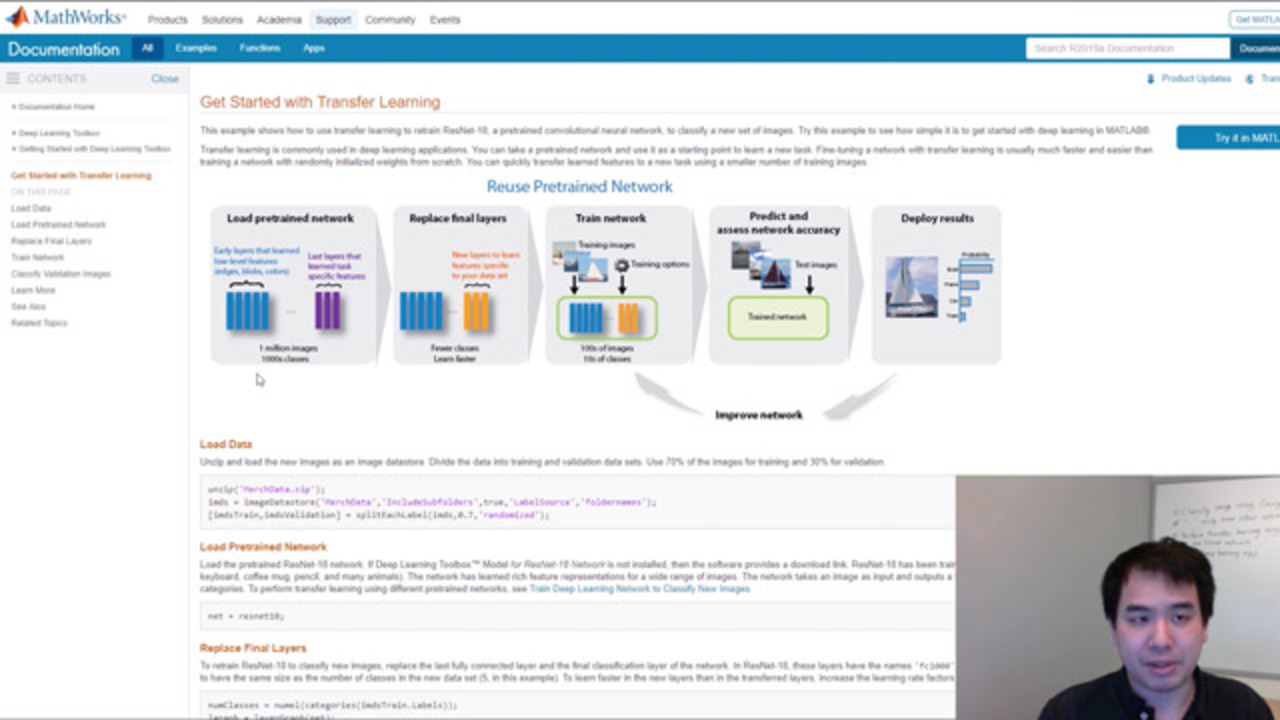 Matlab deep learning toolbox hot sale tutorial