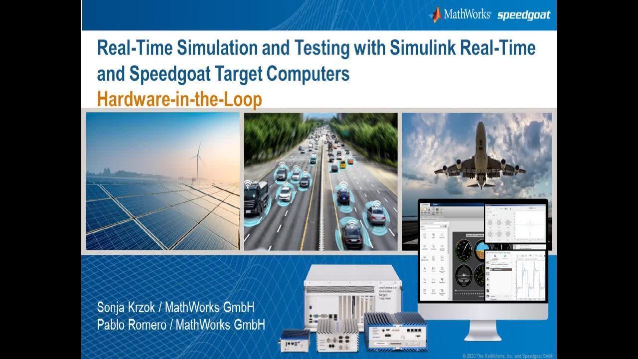 Building Real-Time Driver-in-the-Loop Simulators Video - MATLAB & Simulink