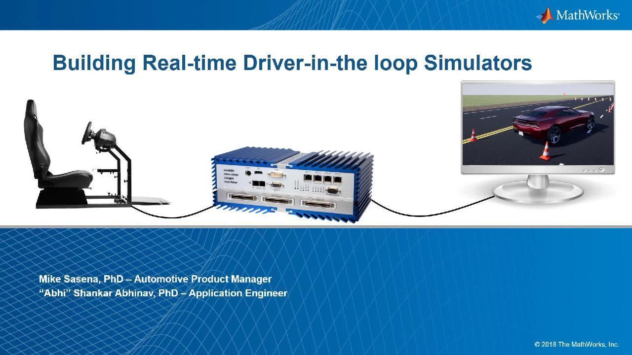 Rapid Control Prototyping with Simulink Real-Time Video - MATLAB