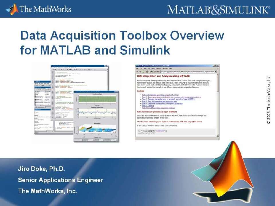 Introduction to MATLAB with Image Processing Toolbox Video - MATLAB