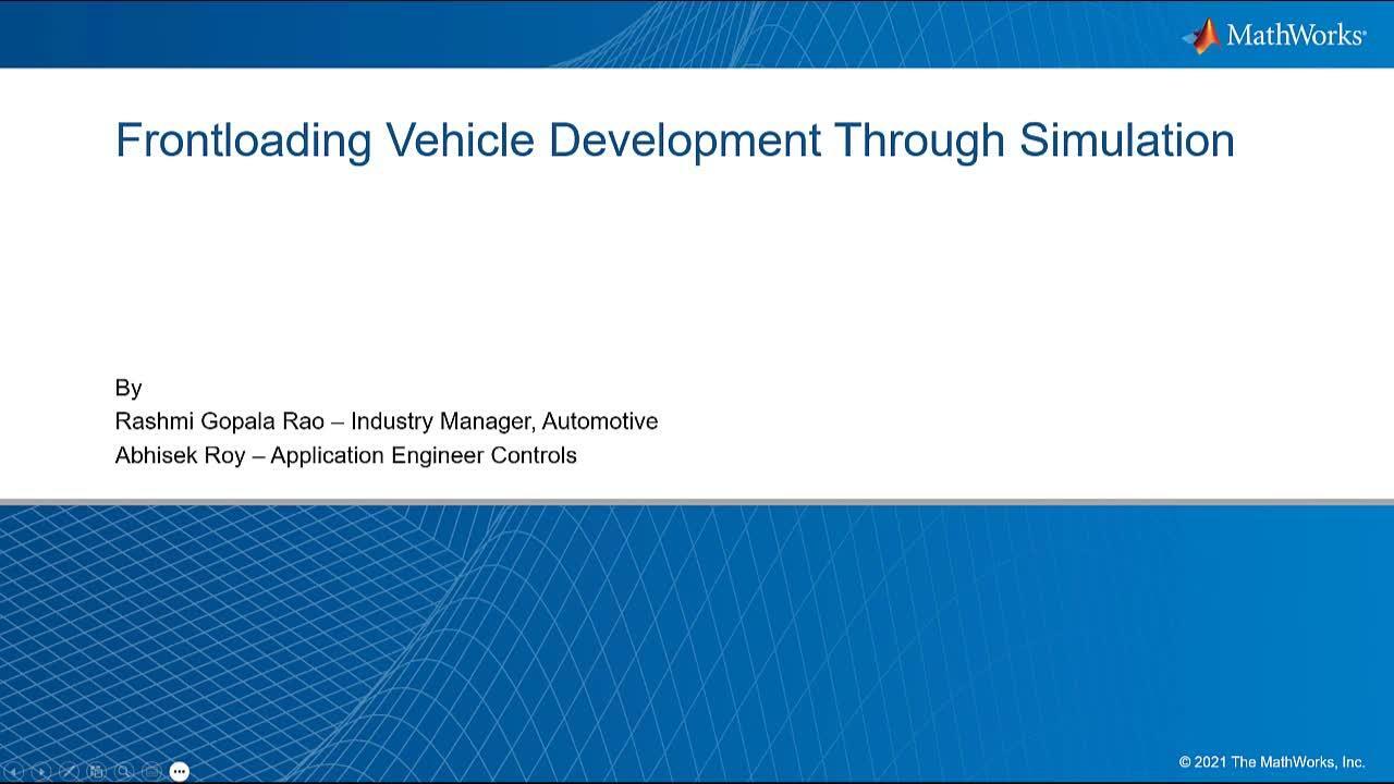 Building Real-Time Driver-in-the-Loop Simulators Video - MATLAB & Simulink