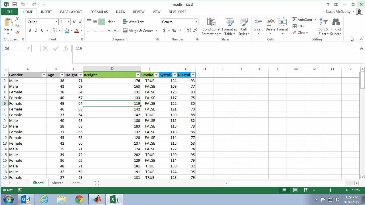 Saving Data from MATLAB to Excel Using a Template MATLAB