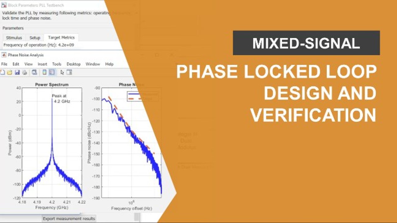 Understanding Phase Locked Loop with Mixed-Signal Blockset