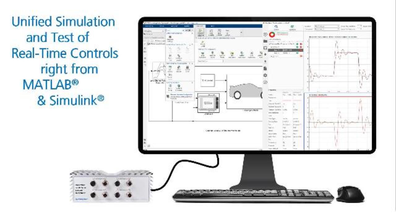 Rapid Control Prototyping with Simulink Real-Time Video - MATLAB