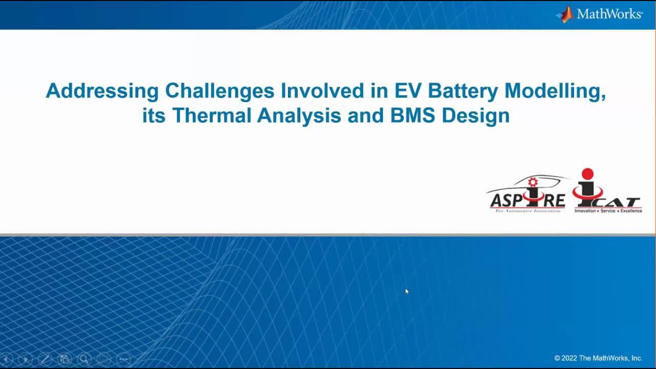 Addressing Challenges Involved in EV Battery Modelling, its