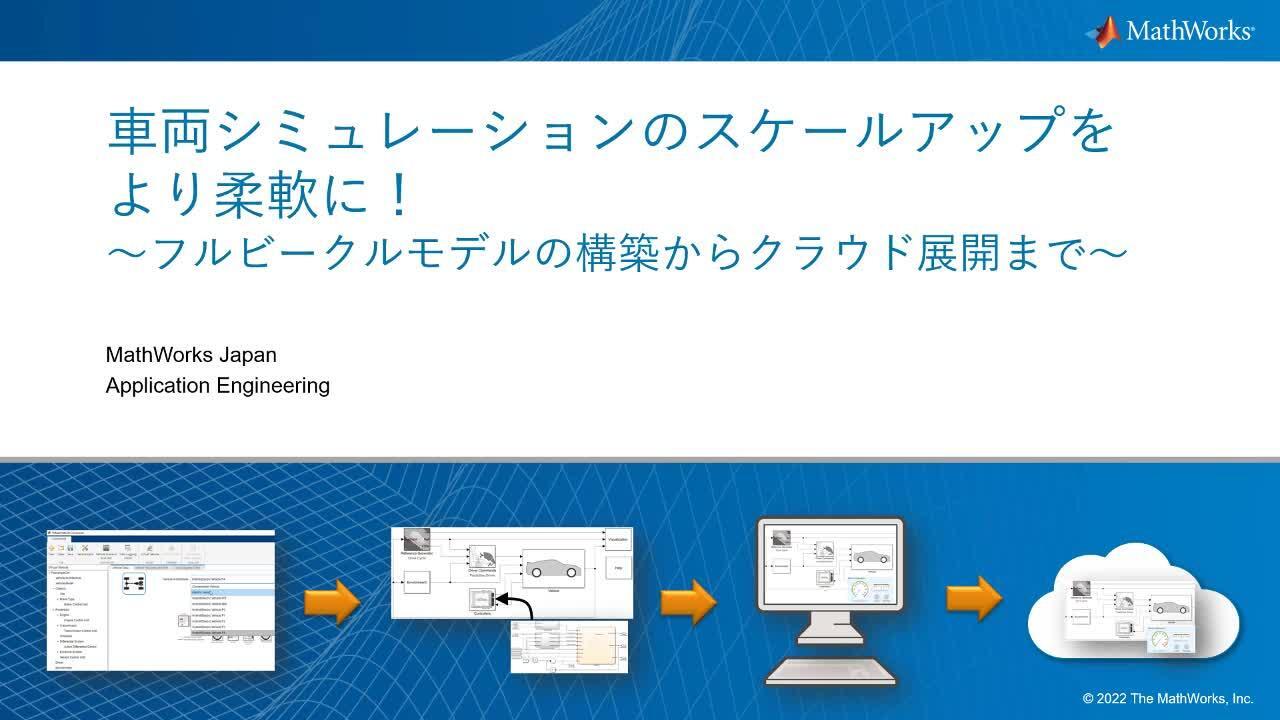 車両シミュレーションのスケールアップをより柔軟に！ ～フル