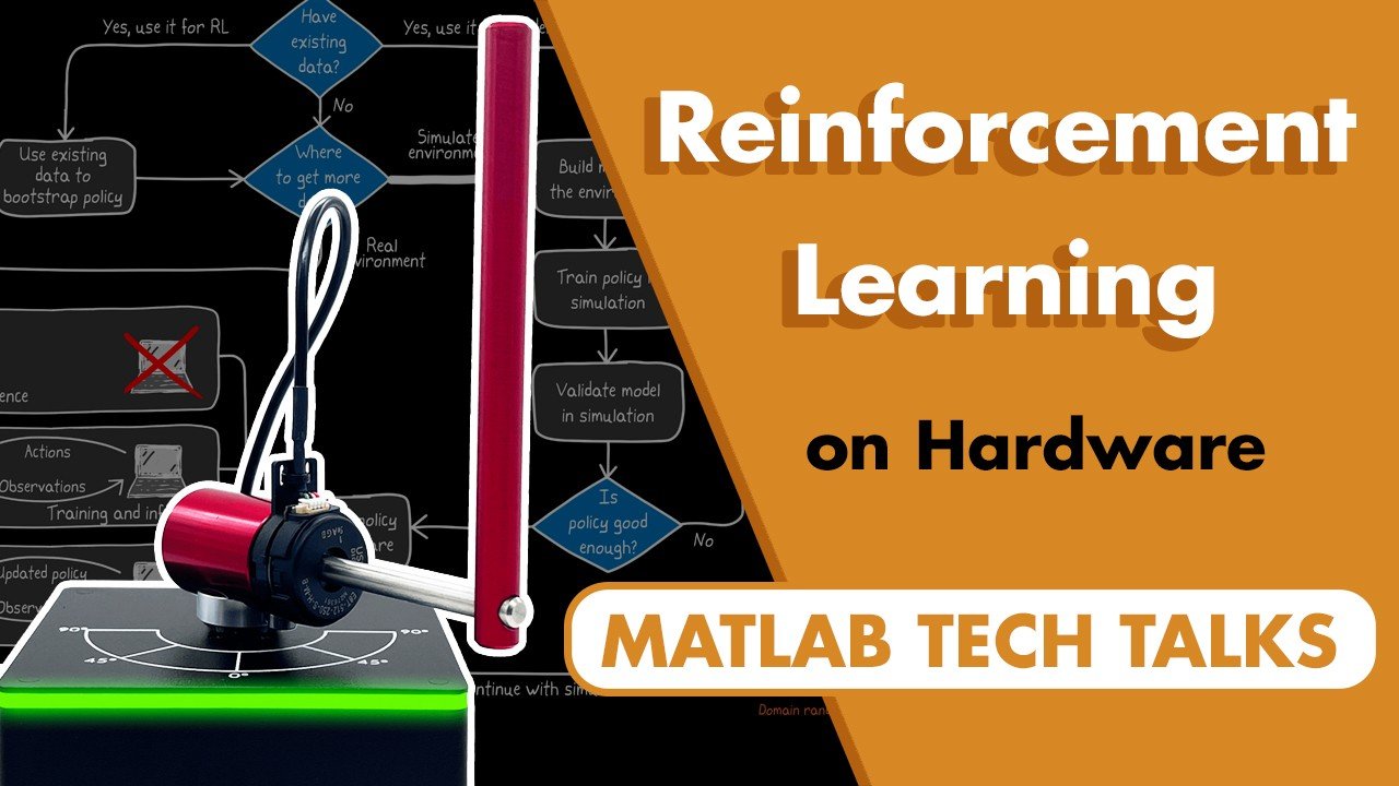 Reinforcement Learning on Hardware, explained by Brian Douglas