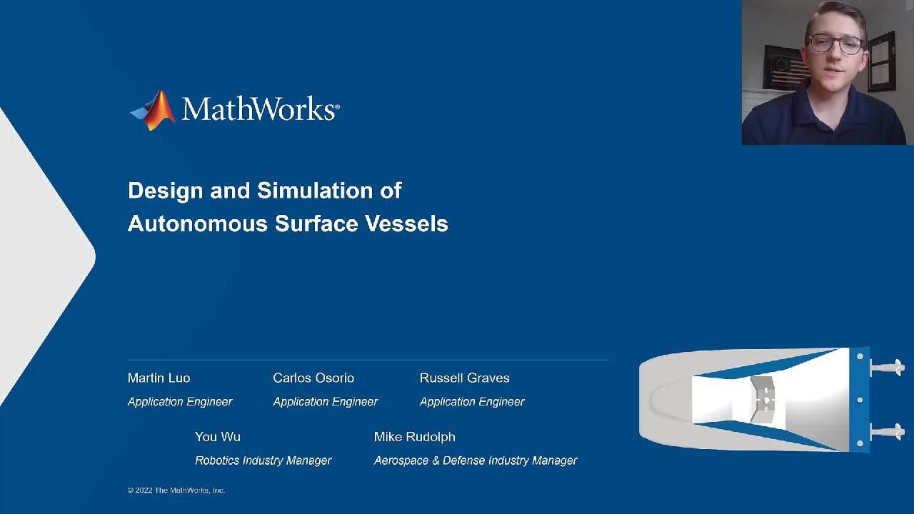 Design and Simulation of Autonomous Surface Vessels (ASV) - MATLAB