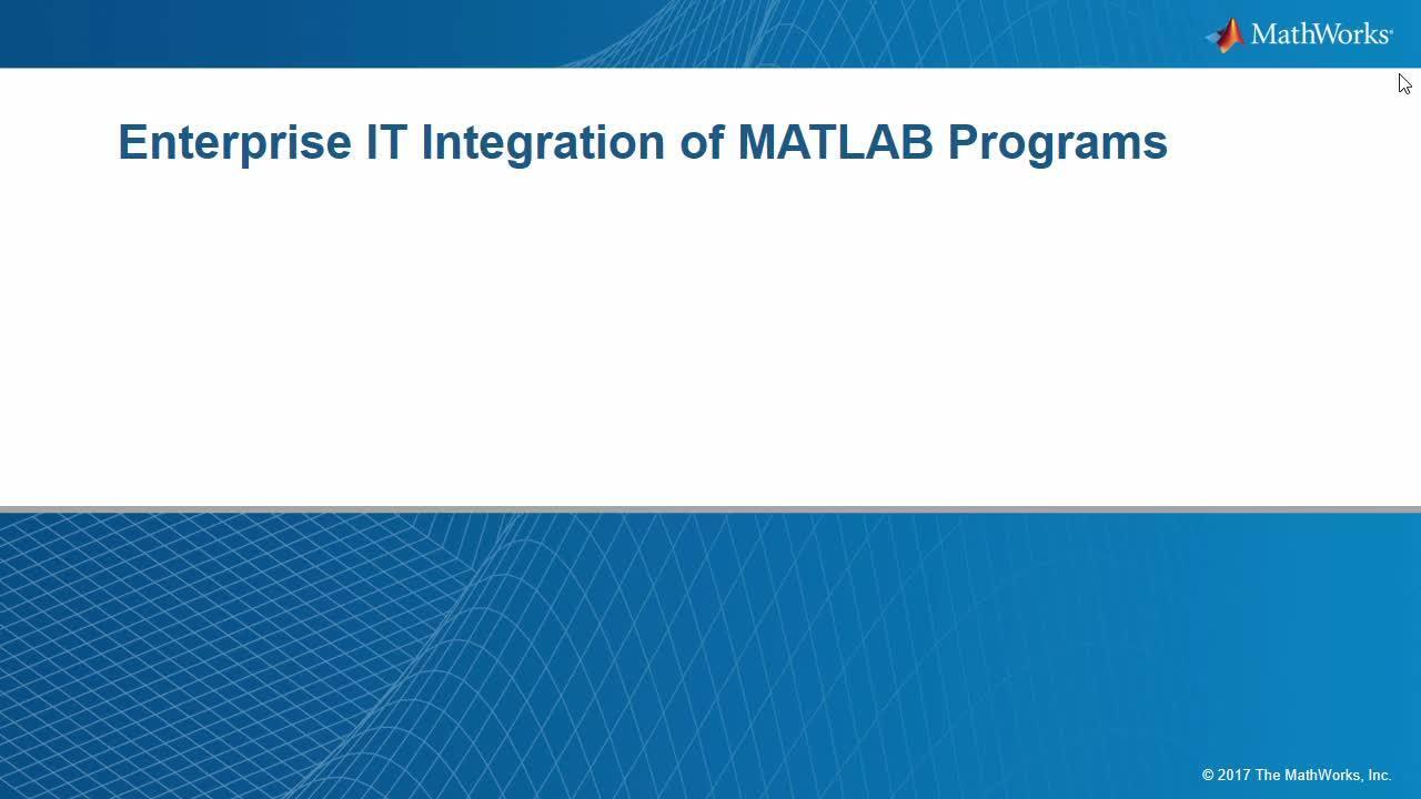 What Is MATLAB? Video - MATLAB