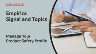 Empirica Signal and Topics - Manage Your Product Safety Profile Using Empirica Signal Topics video thumbnail