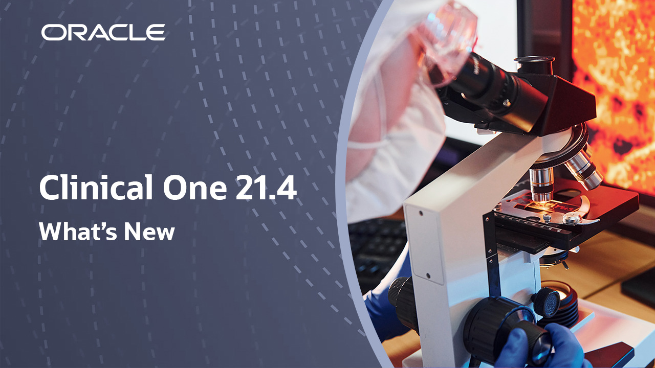 What's New in Clinical One 21.4 video thumbnail
