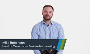 Mike Robertson, Head of Quantitative Sustainable Investing Video