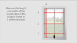 Learn how to measure your windows for wood blinds.