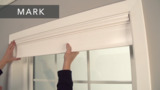 Learn How to Install Inside Mount Wood and Faux Wood Cornices in this short video from Bali®